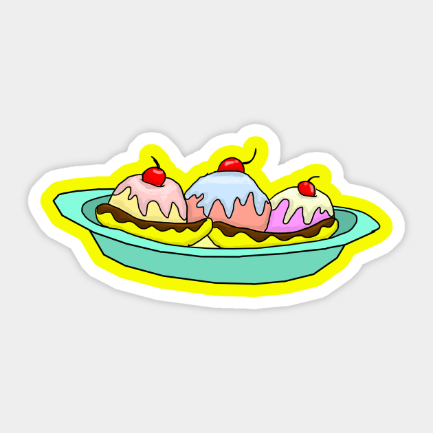 banana boat Sticker by Cheebies